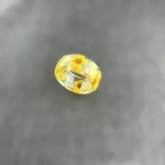 押し花 クリアリング イエロー