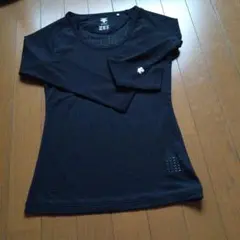 DESCENTE GOLF 長袖インナー ブラック Sサイズのサムネイル