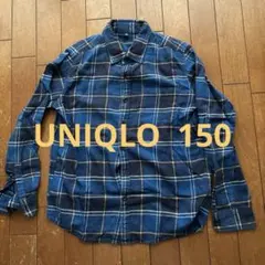 s*m様 UNIQLO チェック　ネルシャツ　150