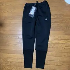 アディダス  ニット リブ パンツ ボトムス 黒 【新品】