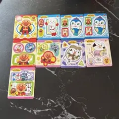 バラ可能　アンパンマン シールセット 9枚　永谷園　カレー　かわいい　ステッカー