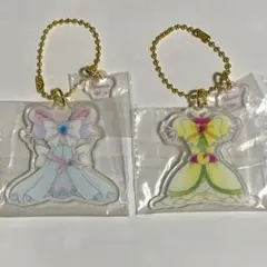 プリキュア一番くじコスチュームアクリルチャーム キュアウィンディ&キュアブライト