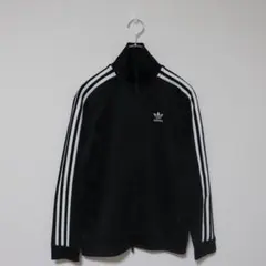 Adidas トラックジャケット ブラック ホワイト XS