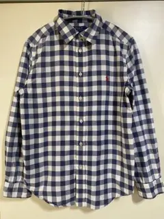 【ラルフローレン】コットンシャツ　ギンガムチェック
