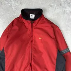C*a様 90s 銀タグ　Nike ナイロンジャケット メンズ　Ｌ　ドローコード