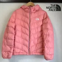 ノースフェイス 中綿ジャケット T-ball キッズ 150 ピンク 刺繡ロゴ