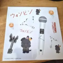 ウォンビン クリアステッカー