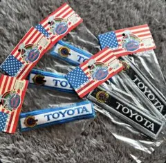 80s TOYOTA USA製 ワッペン 5個セット