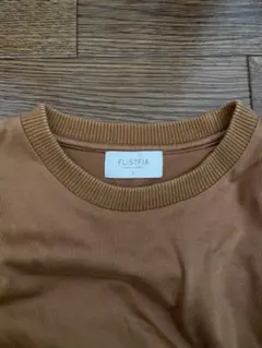FLISTFIA クルーネック半袖Tシャツ ブラウン 3