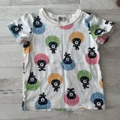 DOUBLE.B ミキハウス　Tシャツ 90 アフロ　ダブルビー　半袖