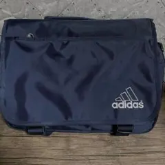 adidas 3WAY バッグ　レッスンバッグ　ネイビー　子供　エースのサムネイル
