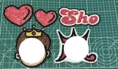 うちわ うちわデコパーツ 嵐