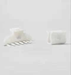 【正規品】alo yoga アロ ヘアクリップ 2Pセット ホワイト　新品未使用