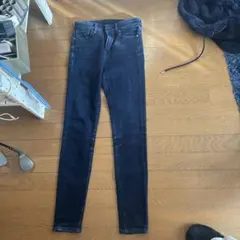 ユニクロ　スキニー　暖パン　25