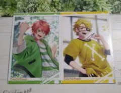 カラフルピーチ　ガシャポン　クリアポスター