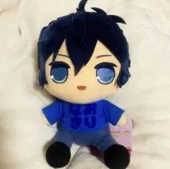 カラフルピーチおすわりBIGぬいぐるみ　なおきり