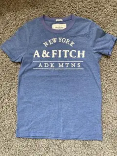 Abercrombie & Fitch M ブルー Tシャツ