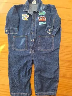 ディズニー　オールインワン　デニム　リトシー　90