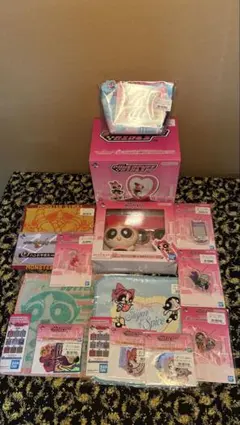 一番くじ パワーパフ ガールズ　A賞Ｂ賞Ｅ賞下位賞お得セット
