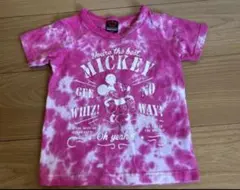 ミッキーマウス タイダイTシャツ 100cm