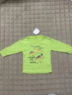 【新品未使用】CURIO SITY 恐竜プリント 長袖カットソー