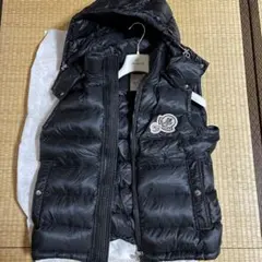 超美品　MONCLER ブラマントブラックダウンベスト