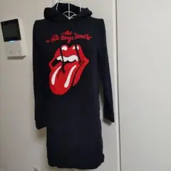 The Rolling Stones フード付き長袖シャツ