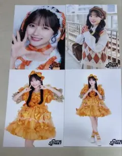 CUTIE STREET きゅーすと 川本笑瑠 生写真 4枚セット③ 匿名配送