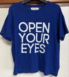 GO TO HOLLYWOOD ロゴTシャツ ブルーのサムネイル