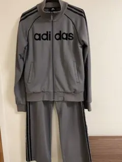 adidas ジャージ 上下セットアップ　 グレー