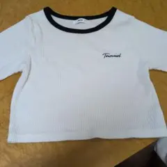 WEGO リブ 半袖 Tシャツ ホワイト Fのサムネイル