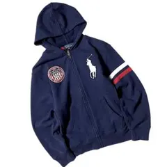 【未使用】ポロバイラルフローレン　スウェット　パーカー　キッズ　子供服　150