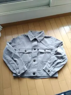 GU コーデュロイジャケット グレー S
