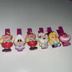 不思議の国のアリス　クリップセット 6個入り　東京ディズニーリゾート