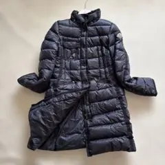 モンクレール✨エルミンヌ　レディース　ロングダウン　ネイビー