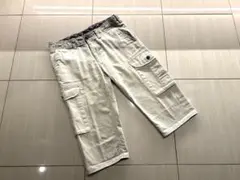 ★美品★BURBERRY BLACK LABEL カーゴパンツ ★ハーフパンツのサムネイル