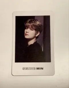 StrayKids スンミン UNLOCK BLACK フォトカード