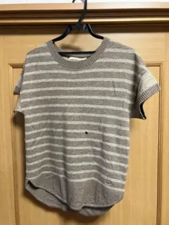 ✴︎CROCODILE /半袖ボーダーニット/Mサイズ/※備考有り