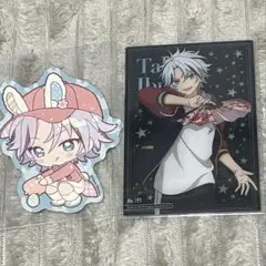 あんスタ　滝維吹　アニカフェ　ステッカー、クリアカード