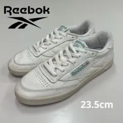 Reebok レディース　ホワイト スニーカー ローカット　23.5cm