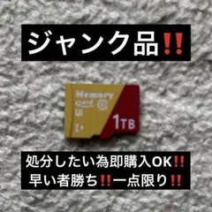 処分品‼️MicrosD1tb（ジャンク扱い）‼️即購入OK‼️早い者勝ち‼️一点限り‼️