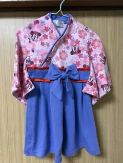 ディズニー　袴　ロンパース　ミニー Disney Baby