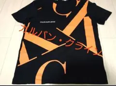 ●美品●カルバン・クライン　CKロゴ入Tシャツ　Mサイズ