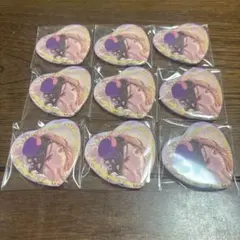 白雪巴 ジューンブライド 缶バッジ 9個セット