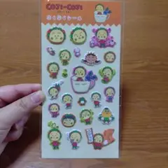 コジコジ COJI-COJI ぷくぷくシールのサムネイル
