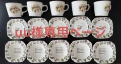 ※uu様専用ページ　カレルチャペック カップ ソーサー 深皿 15点セットのサムネイル