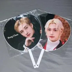 straykids 2023 クリスマスポップアップ うちわ 2枚セット