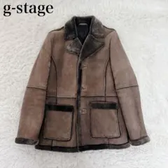 極美品✨ジーステージ レザージャケット リアルムートン ラムレザー