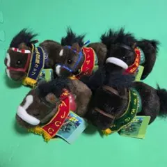SEGA スーパーホースDX 競走馬 ぬいぐるみ 5体セットのサムネイル