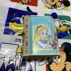 東京ディズニーランド 不思議の国のアリス 缶ケース